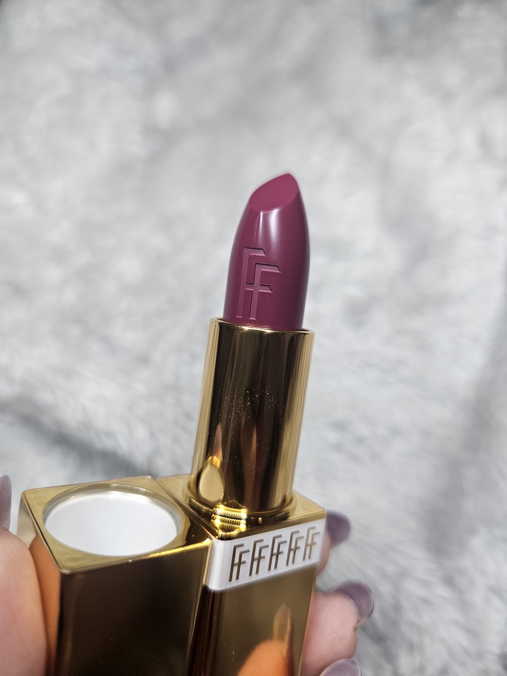"Spicy Plum" Lipstick - Luxurious Cream Finish